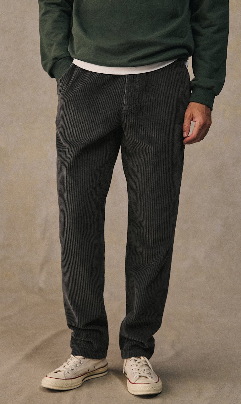 Tanto Trousers in Off Black