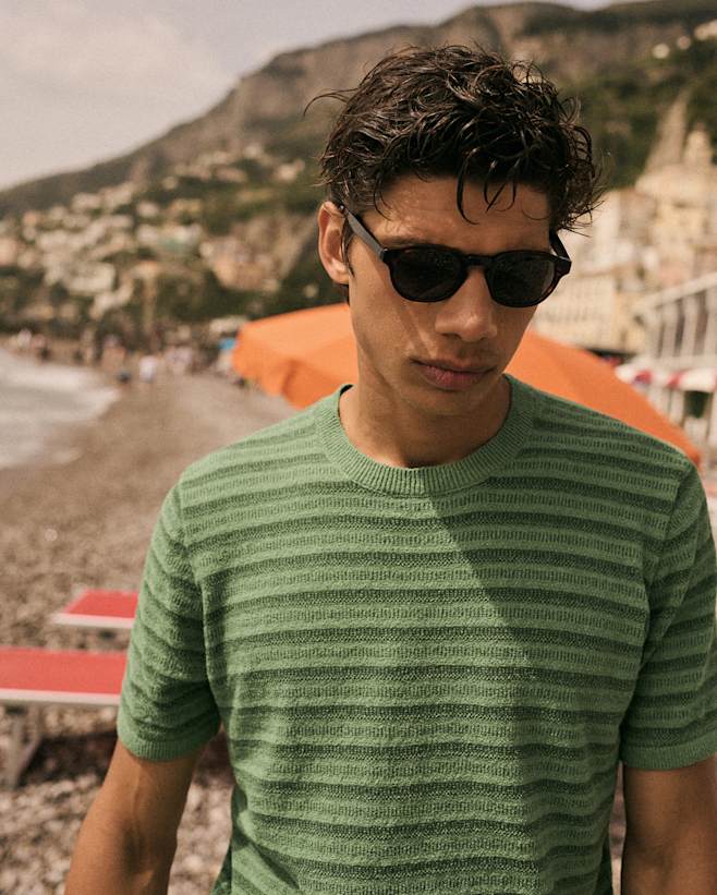 ♦Sezane/Octobre Editions♦ポロシャツ Jax Polo - Black - Cotton - Sézane