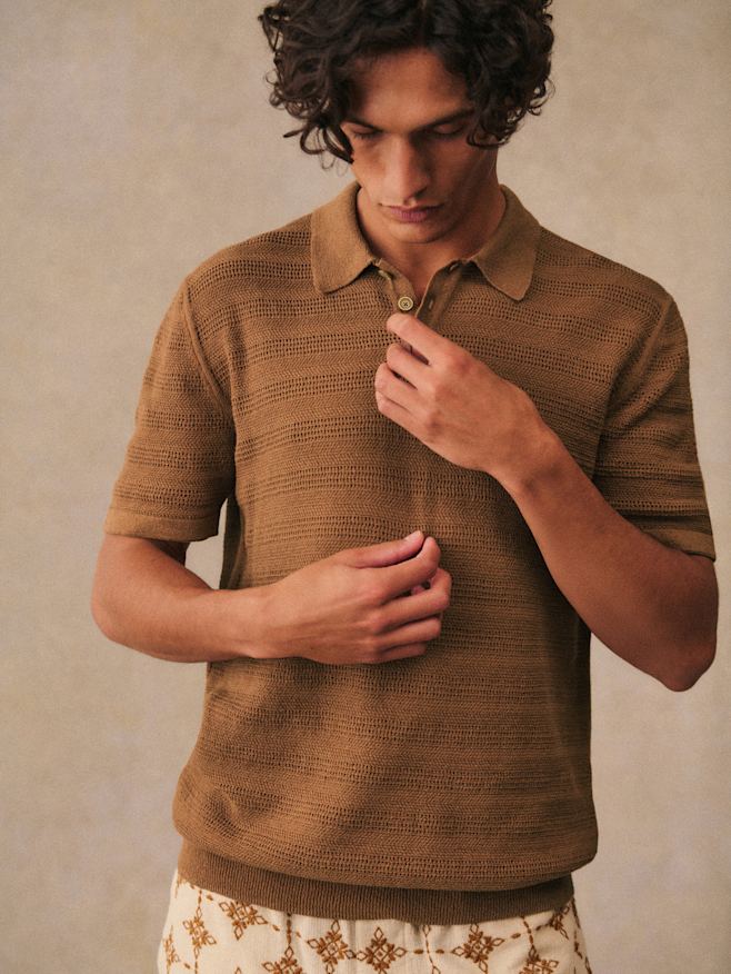 Polo Neck Knitwear | Menswear | Octobre Editions