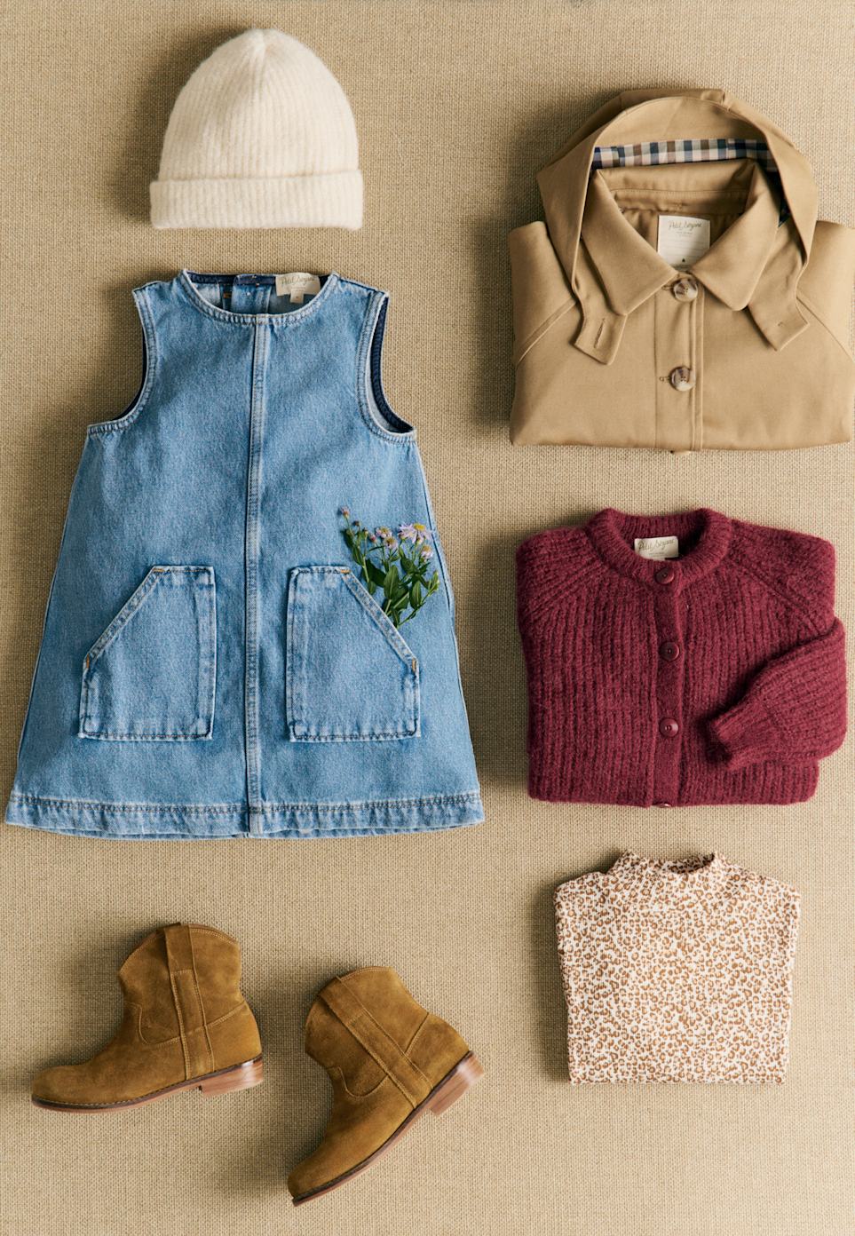 Angie Cardigan Red Kid mohair Octobre Éditions