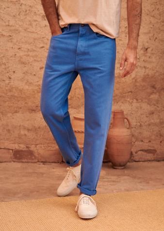 Pull Harry Denim - Coton Et Lin Pour Printemps Léger Et Confortable