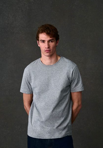 Sailor's Cove T-Shirt - Mottled Grey - Organic cotton - organic
