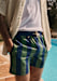Rayures Vert /  Bleu