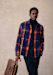 Blue / Red Check