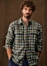 Green / Ecru / Rust Checks
