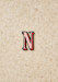 Letter N - Pink