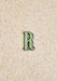 Letra R - Verde