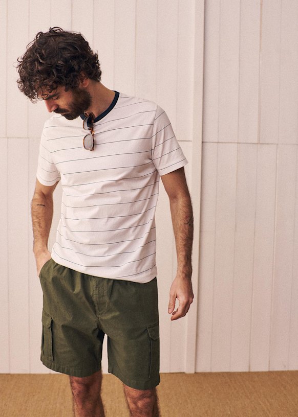 Yaden Short - Olive Green - Organic cotton - organic textile