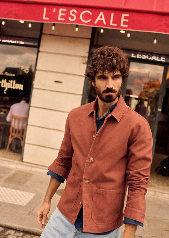 Veste Tim Vert Coton Biologique Octobre Editions