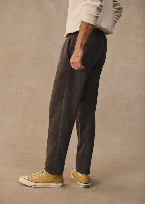 パンツ Tillmann Lauterbach Belted Wool Trousers TWISTED BELTED