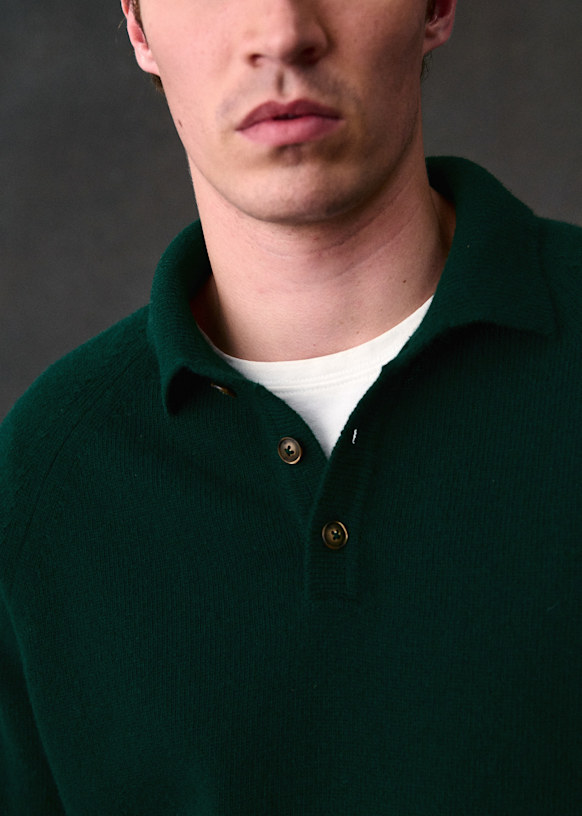 Moreno Sweater - Dark Blue - Wool - Sézane