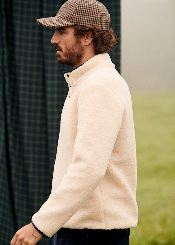 Tucker Fleece - Christmas Jacquard - Recycled polyester - Sézane