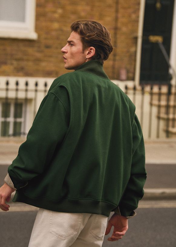 ジャケット・アウター gaspard yurkievich wool zip blouson gaspard yurkievich wool zip blouson