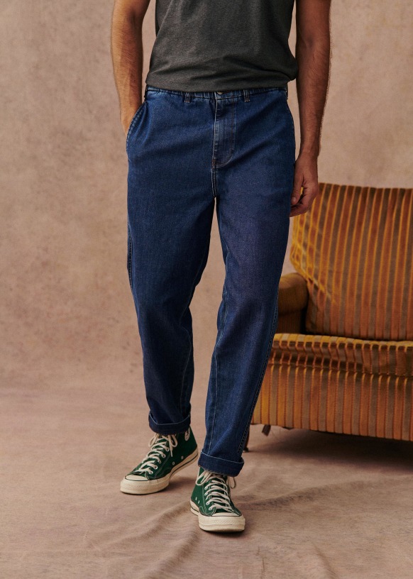 Pantalon Garçon Vineyard Vines Taille 16 - Seersucker Rayé Bleu Et Blanc, Neuf Avec étiquette