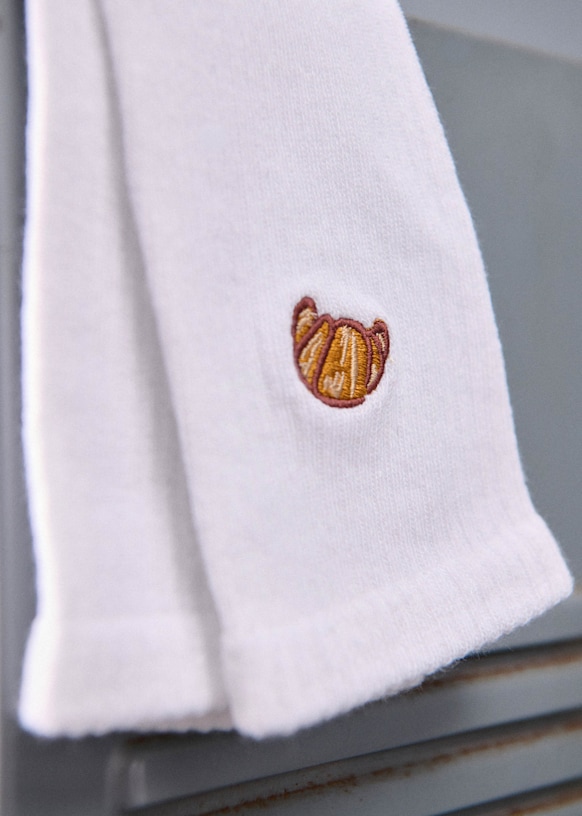 Socks Broderie Croissant