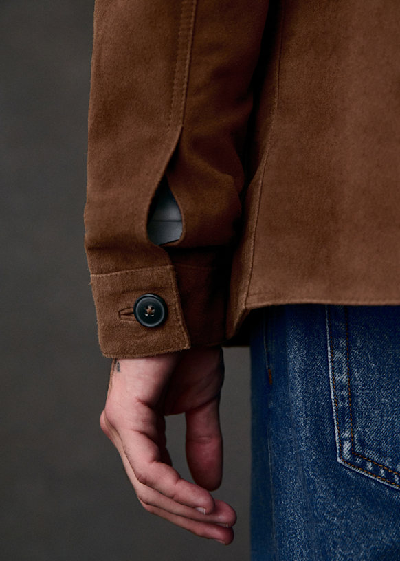 Jacket Will Daim Patchwork