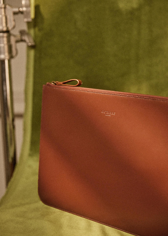 Celine trio camel best sale