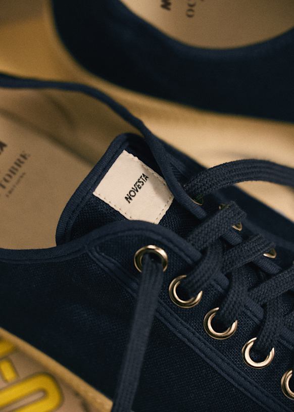 Star Master Novesta x Octobre Editions Sneakers - Navy - Cotton