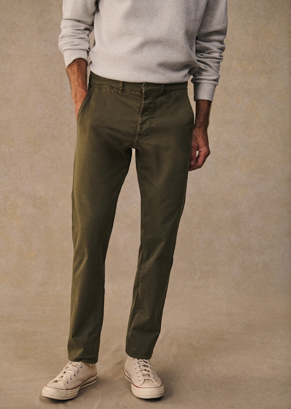 Tom チノパン - ブラウン - オーガニックコットン