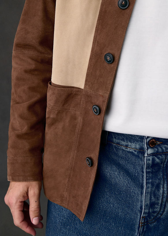 Jacket Will Daim Patchwork