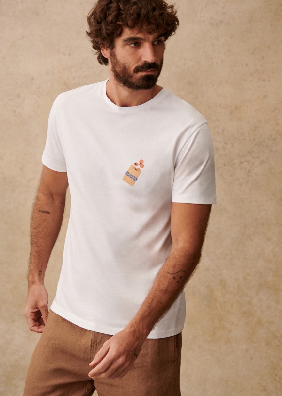 Fruit Du Soleil T Shirt White Organic Cotton S zane fruit-du-soleil-t-shirt-white-organic-cotton-s-zane