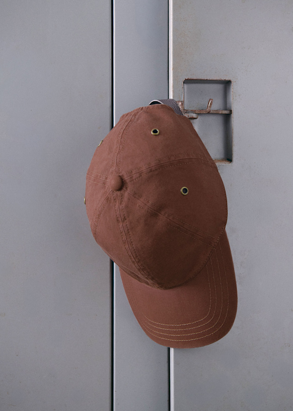 Haden Cap - Faded Red - Organic cotton - organic textile - Octobre