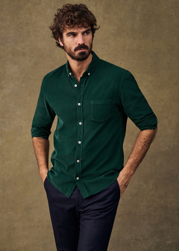 Camisa terciopelo outlet