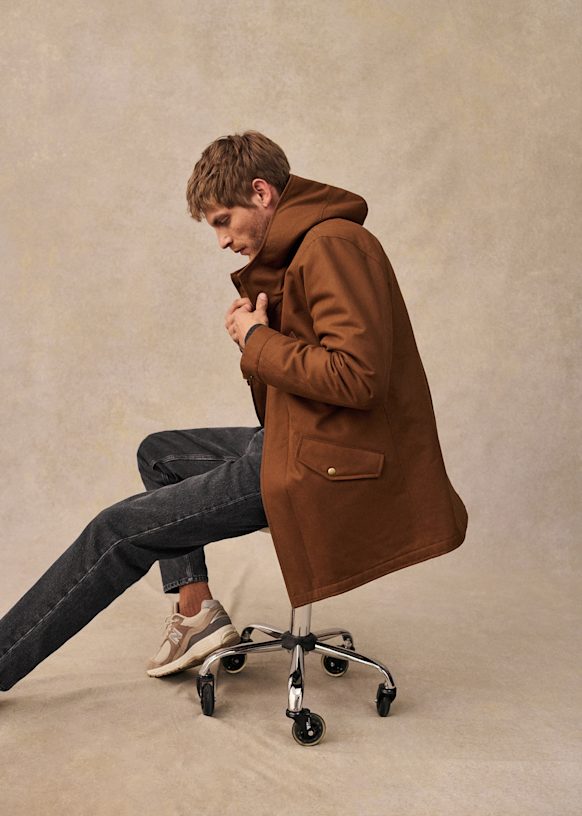 Peter Parka - Navy - Organic Cotton - Octobre Éditions