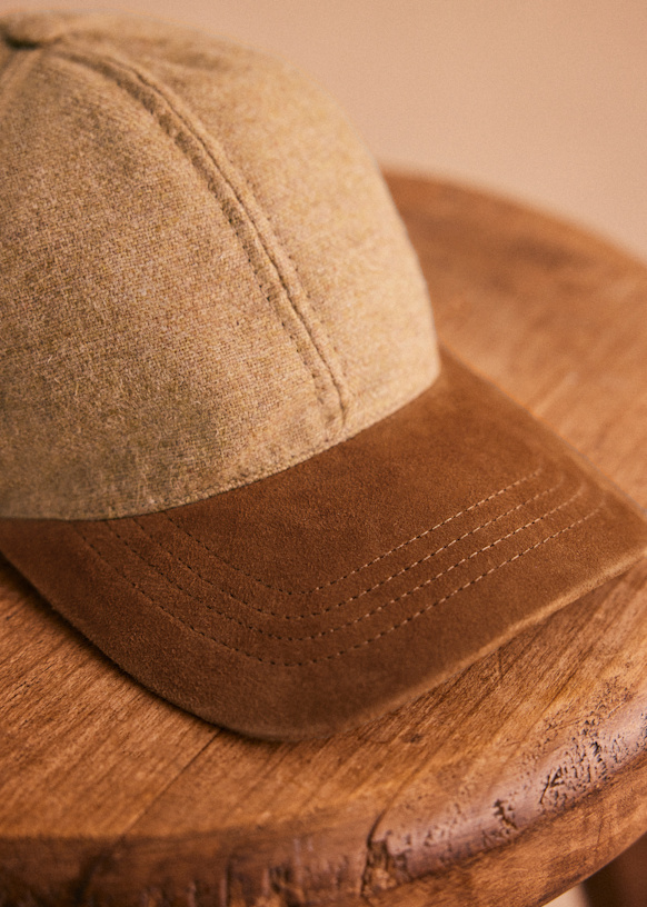 Scaddle Cap - Camel - Wool - Sézane