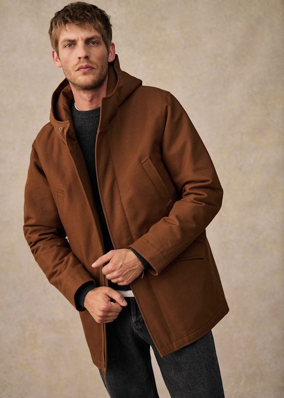 Peter Parka - Navy - Organic Cotton - Octobre Éditions