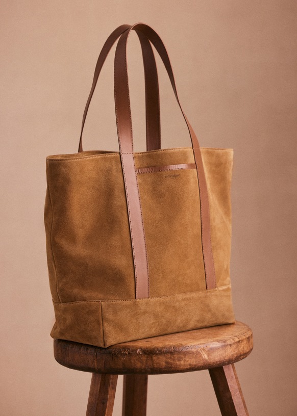 Sac cabas en daim hotsell