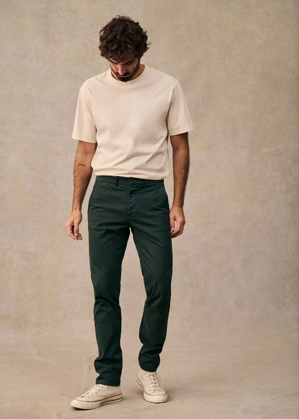 Tom Chinos - Pine Green - Cotton - Octobre Éditions