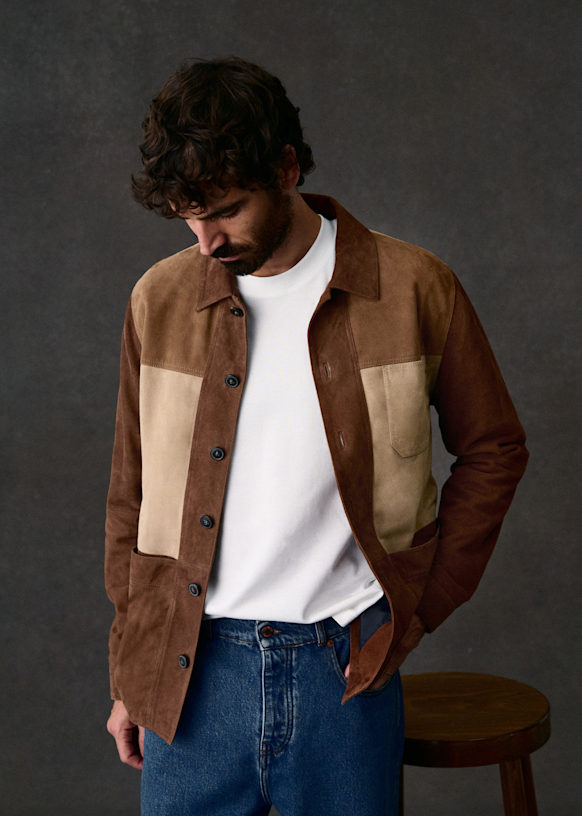Jacket Will Daim Patchwork