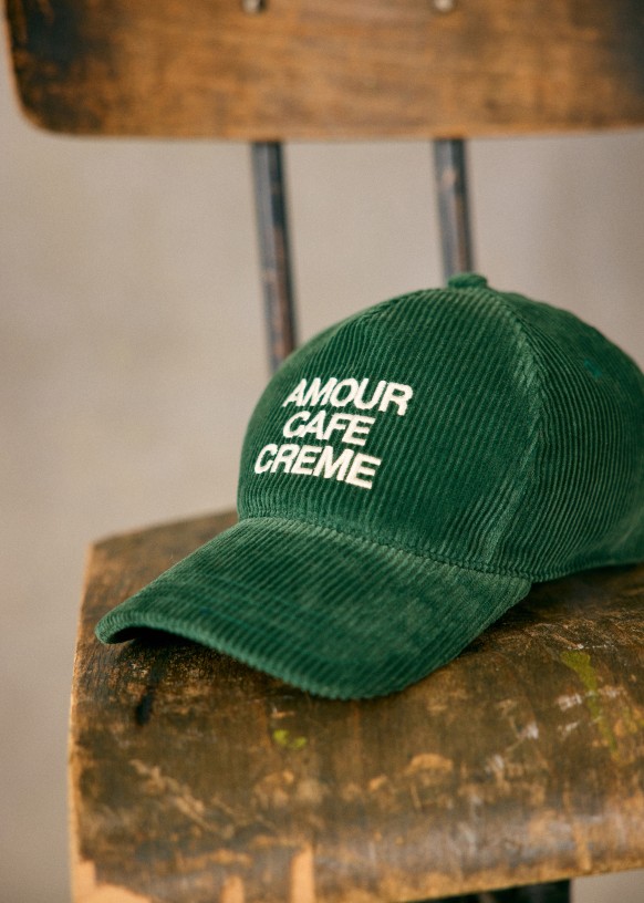 Casquette Baseball Rétro Lavée - Coton, Broderie "Amour", Taille Ajustable - Unisexe Femme/homme