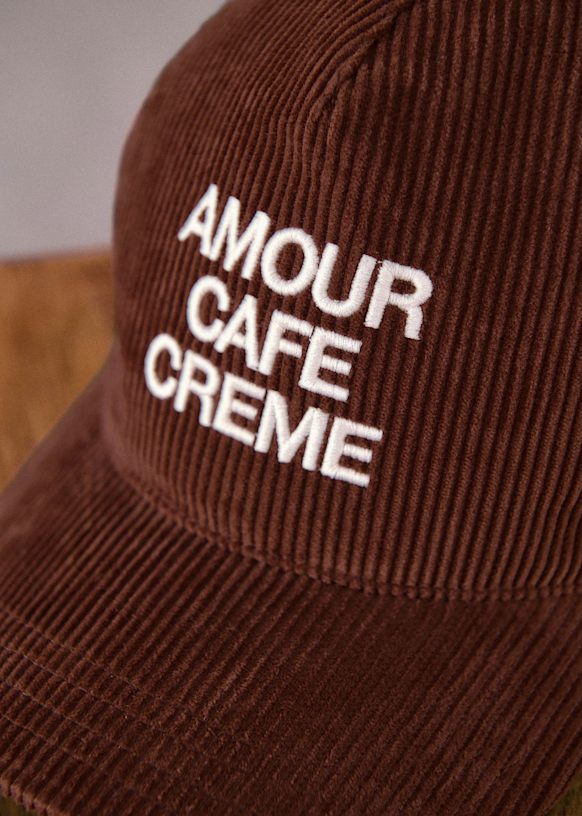 Casquette Amour Café Cream Velvet