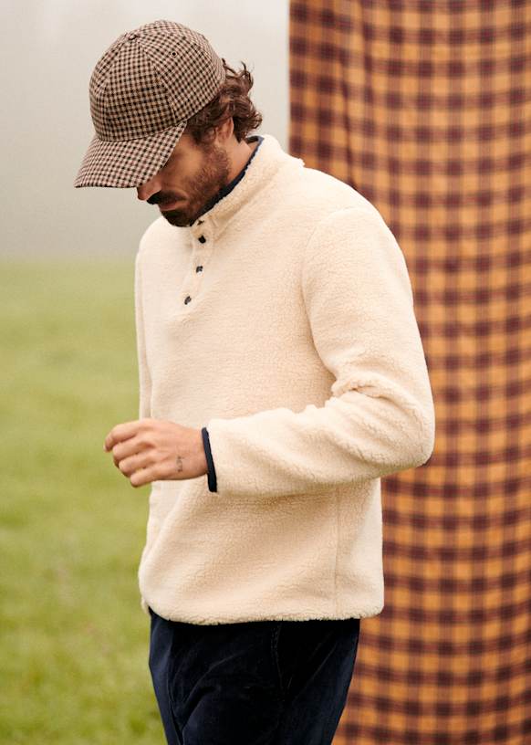 Tucker Fleece - Christmas Jacquard - Recycled polyester - Sézane