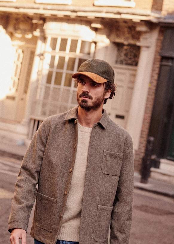 Nelson Jacket - Beige - Wool - Sézane Nelson Jacket - Beige - Wool - Sézane