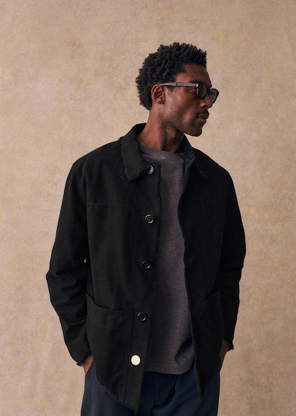 Will Octobre x Séga Jacket - Black - Organic cotton - organic