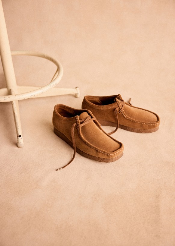 Clarks - Wallabee Loafers - Maple Suede - Leather - Sézane