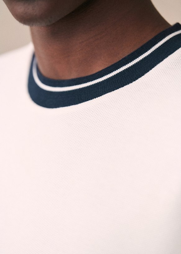 Waller T-shirt - White - Cotton - Octobre Éditions