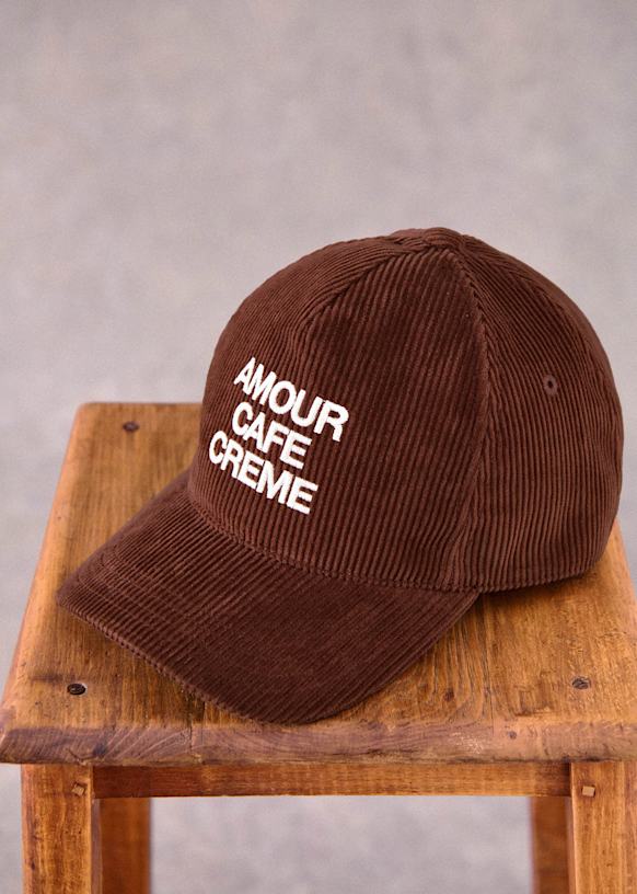 Casquette Amour Café Cream Velvet