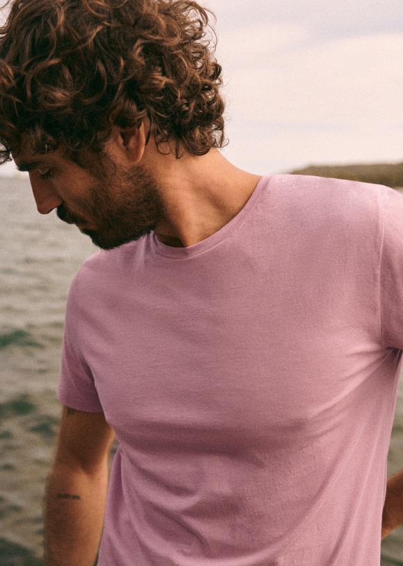 Camiseta malva deals
