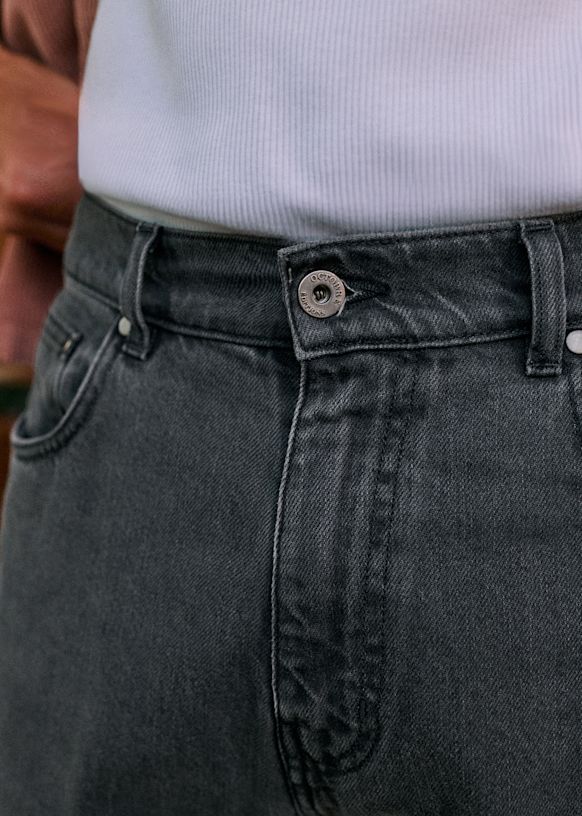 Andrel Jeans - Washed Grey - Organic cotton - organic textile - Sézane