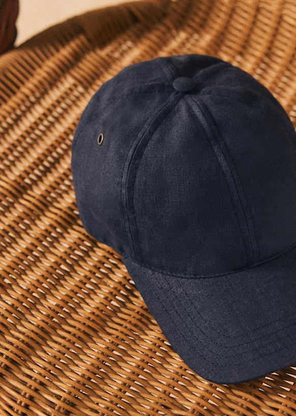 Chase Linen cap - Vintage Pink - Linen - Sézane