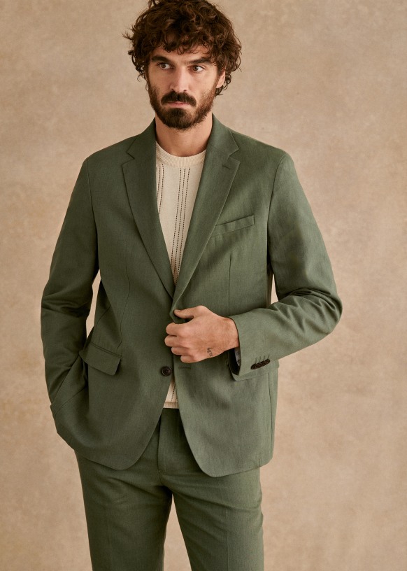 Veste Deon Kaki Lin Octobre Editions