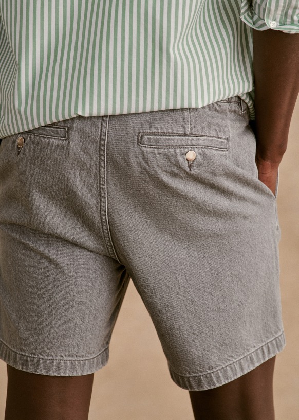 Tiber Shorts - Light Denim - Organic cotton - organic textile - Sézane