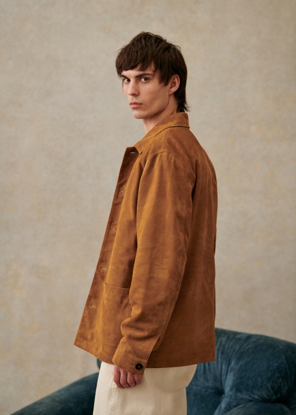 Veste daim sezane top