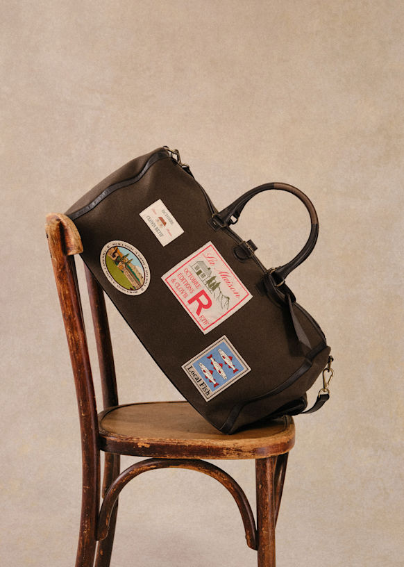 Sac Octobre x Clovis Rétif - Taupe - Laine - Sézane