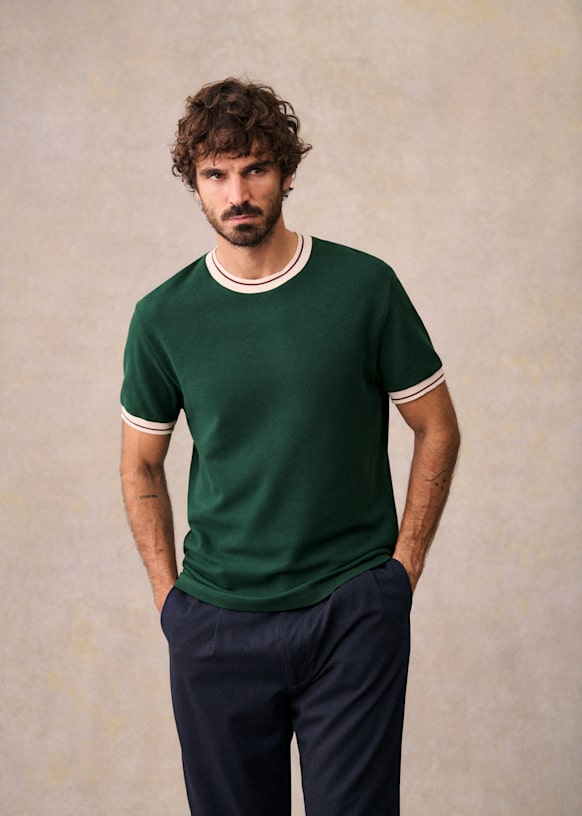Waller T-shirt - White - Cotton - Octobre Éditions