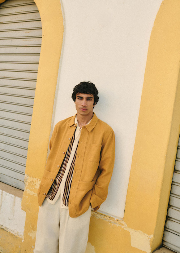 Will Jacket - Clay Green - Organic cotton - organic textile
